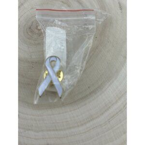 MasterCast Light Blue Awareness Ribbon Pin – Prostate Cancer Gold Tone NWP